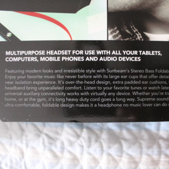 ⭐️CLEARANCE SALE⭐️💖HOST PICK💖 Stereo Bass Headphones with mic - Picture 12 of 13